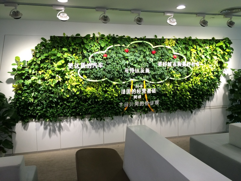 汽车销售公司植物墙汽车销售公司植物墙